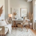Top 5 Finds from Facebook Marketplace for a Stellar Small Office Makeover. 85 SQ FT SMALL OFFICE MAKEOVER ✨ ALL Facebook Marketplace + Rental Friendly!