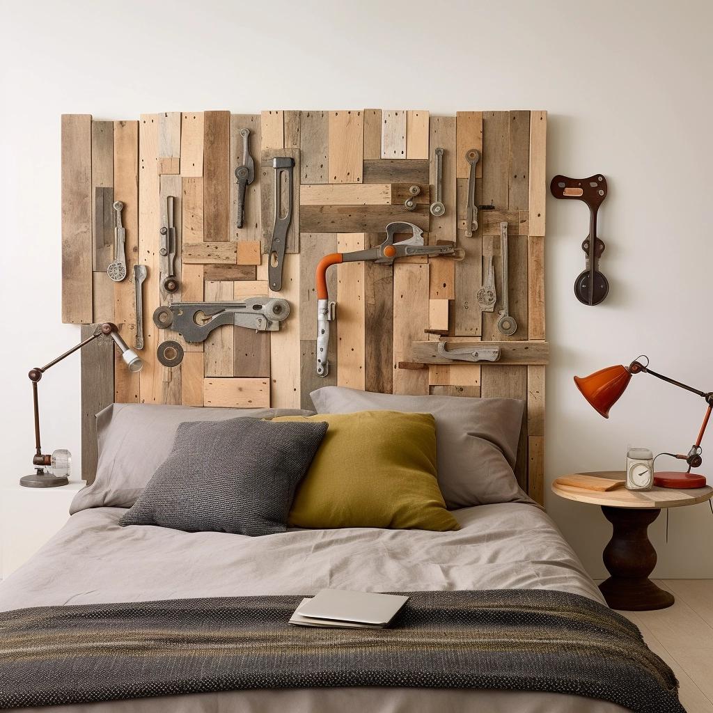 Top 5 Tips for Crafting a Reclaimed Wood Headboard: Transform Your Bedroom. 2 DIY Reclaimed Wood HEADBOARD | Small Apartment Decorating | Live Your Style
