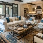 Family Room | Kitchen | Back Yard | Interior Design | Rancho Santa Fe, REVEAL #2