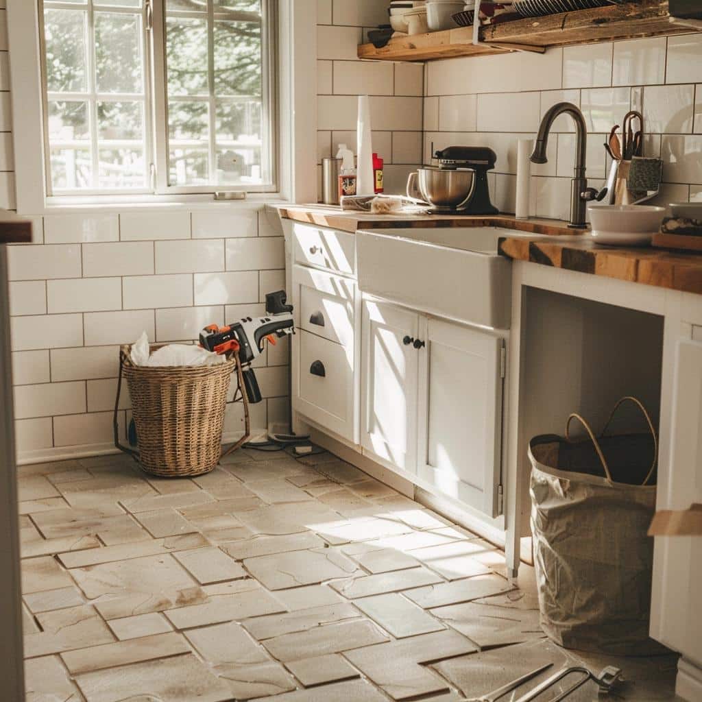 Top 5 Tips to Achieve a Stunning Kitchen Floor Makeover. 2 I Finished The Kitchen!