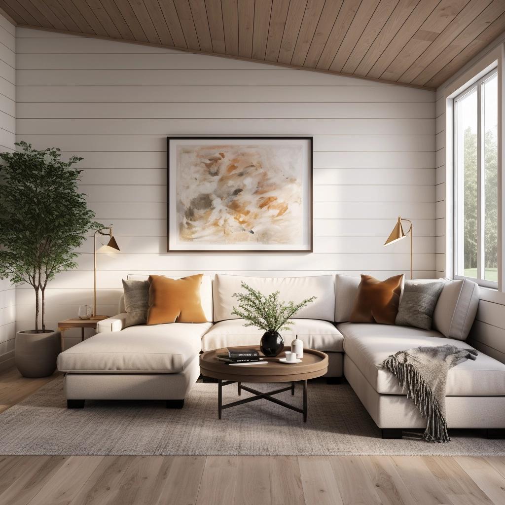 INTERIOR DESIGN: DIY Wood Wall | White Shiplap Wall | Robeson Design