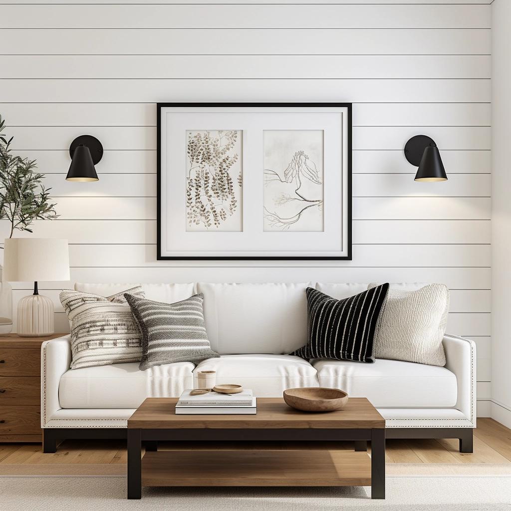 INTERIOR DESIGN: DIY Wood Wall | White Shiplap Wall | Robeson Design