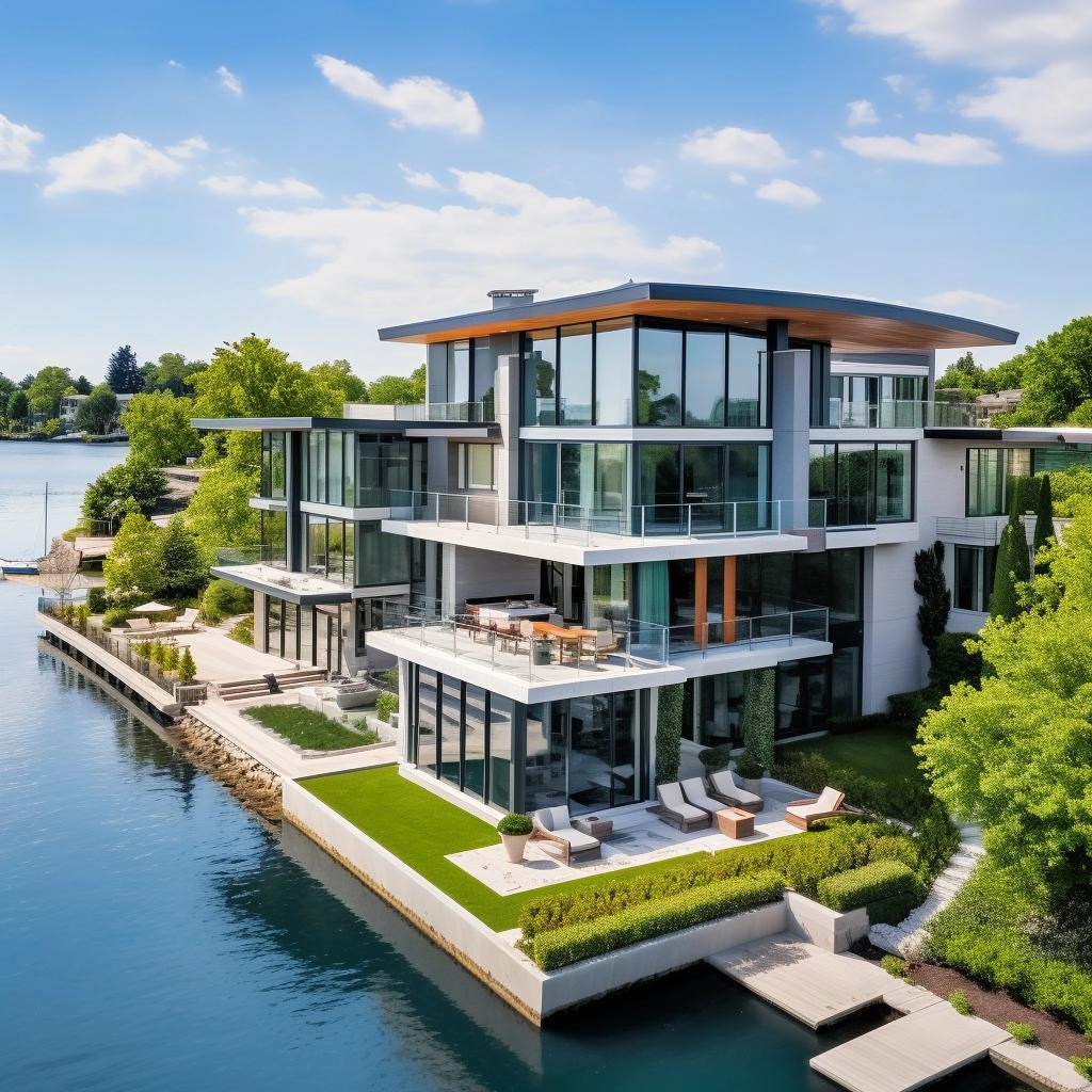 Top 7 Exclusive Features of a Luxurious Nottingham Riverfront Home. 3 Inside a £2,000,000 modern river front home in Nottingham, UK (private boat dock and more!🛥️🇬🇧)