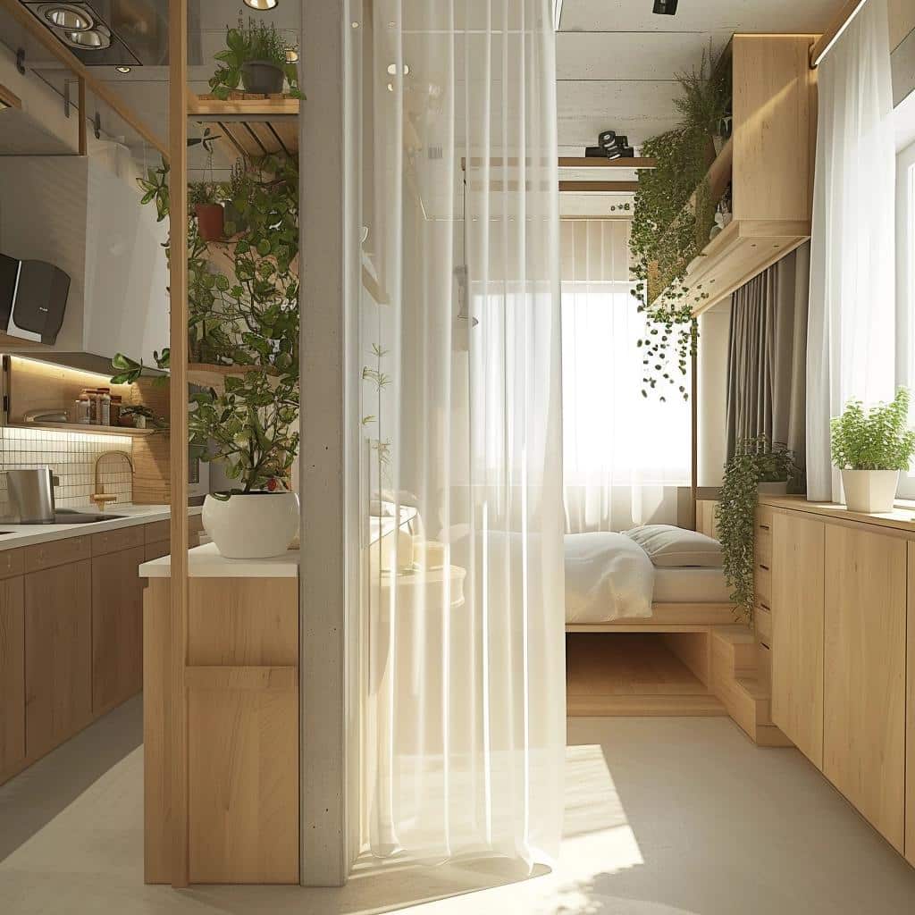 Top 5 Clever Tricks for Decorating Tiny Apartments: Maximize Your Space. 3 Interior Design | TINY Apartment Decorating