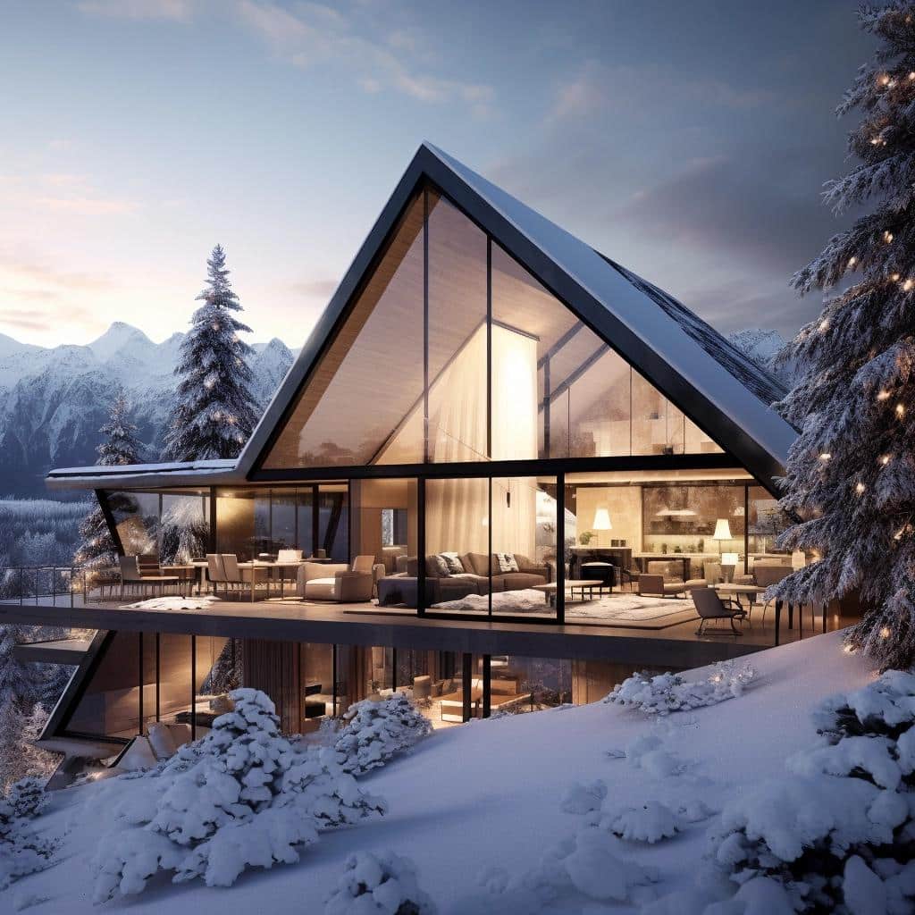 Top 10 Features of Norway's Ultra Modern Mountain Home That Defines Luxury Living. 2 This Ultra Modern Mountain Home Will Blow Your Mind | See Inside