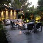 backyard concrete patio ideas