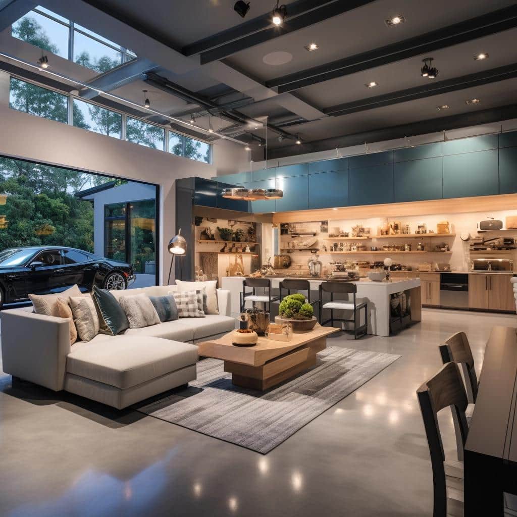 Transform Your Garage into a Stylish Oasis with These Decor Secrets. 2 Transform Your Garage into a Stylish Oasis with These Decor Secrets.
