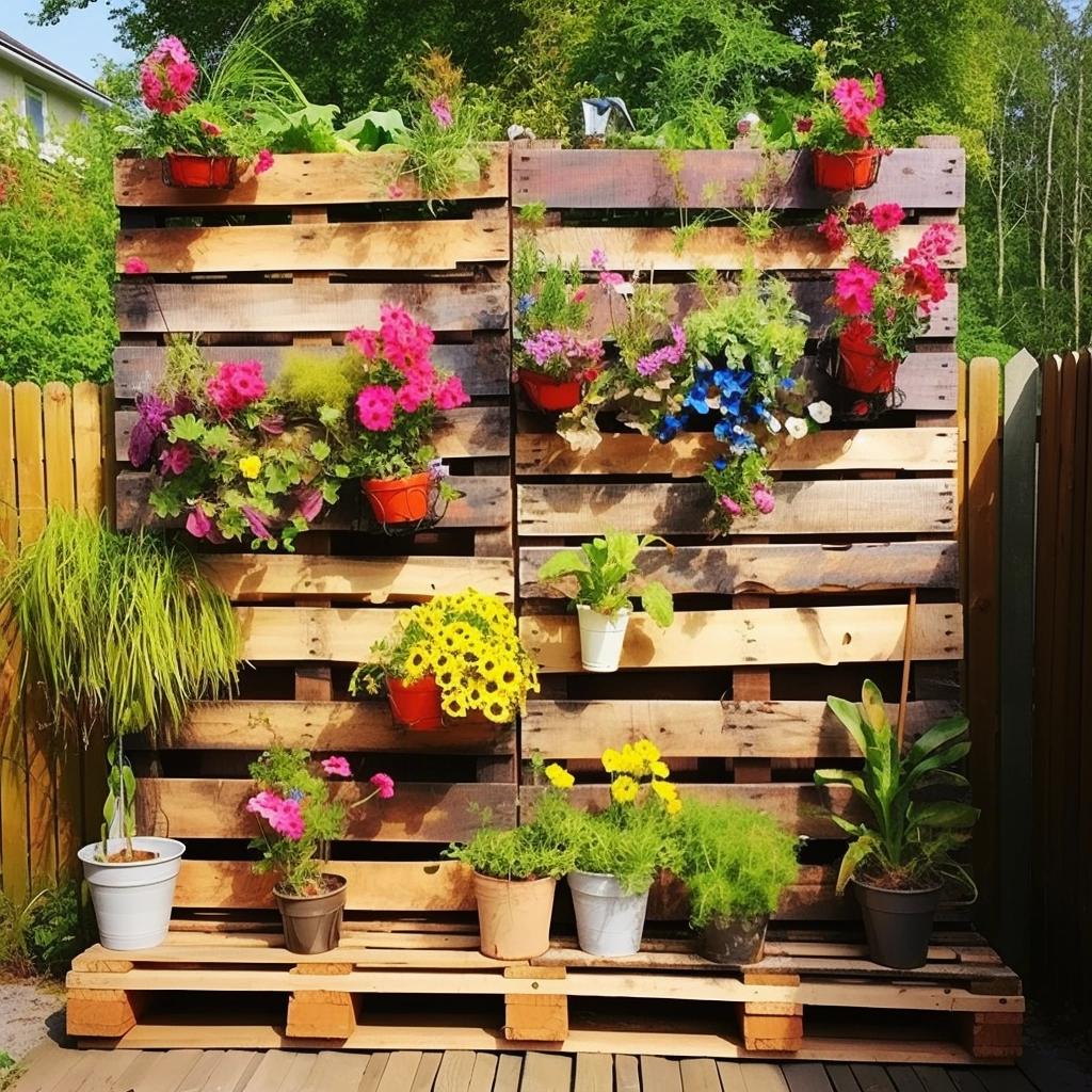 Transform Your Outdoor Space with Ingenious Pallet Garden Ideas.