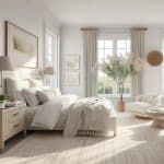 neutral palette bedroom