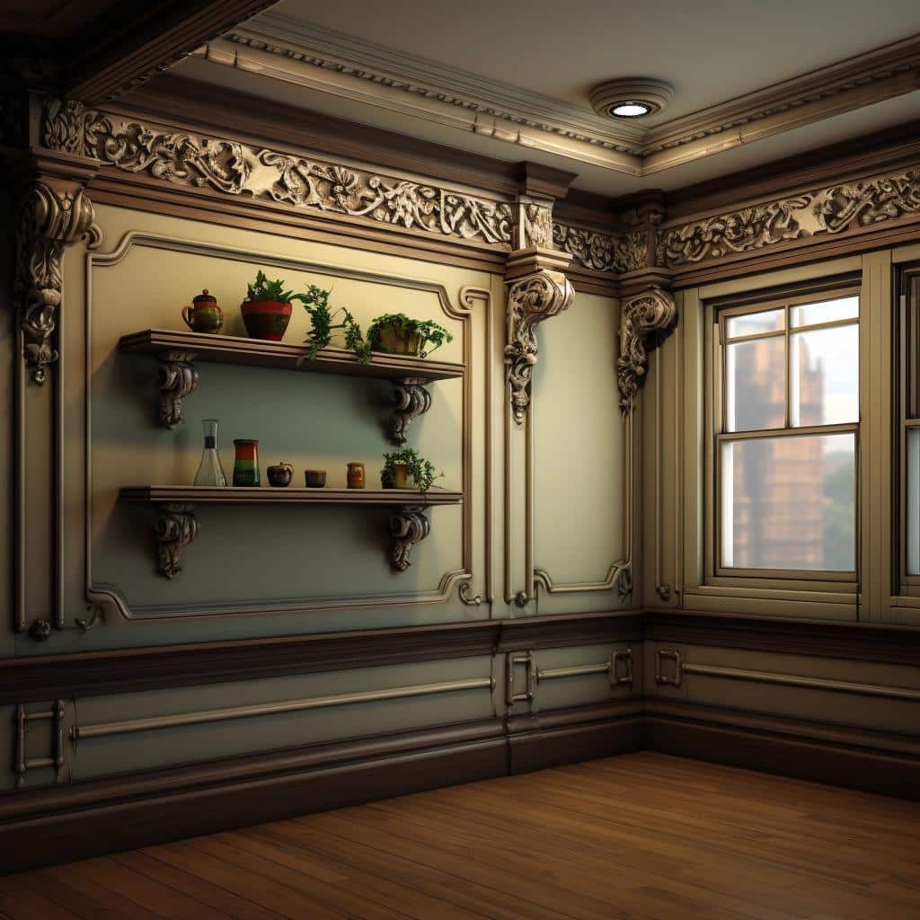 Transform Your Space with Decorative Corner Brackets: A Design Secret Revealed. 4 Transform Your Space with Decorative Corner Brackets: A Design Secret Revealed.