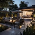 backyard concrete patio ideas