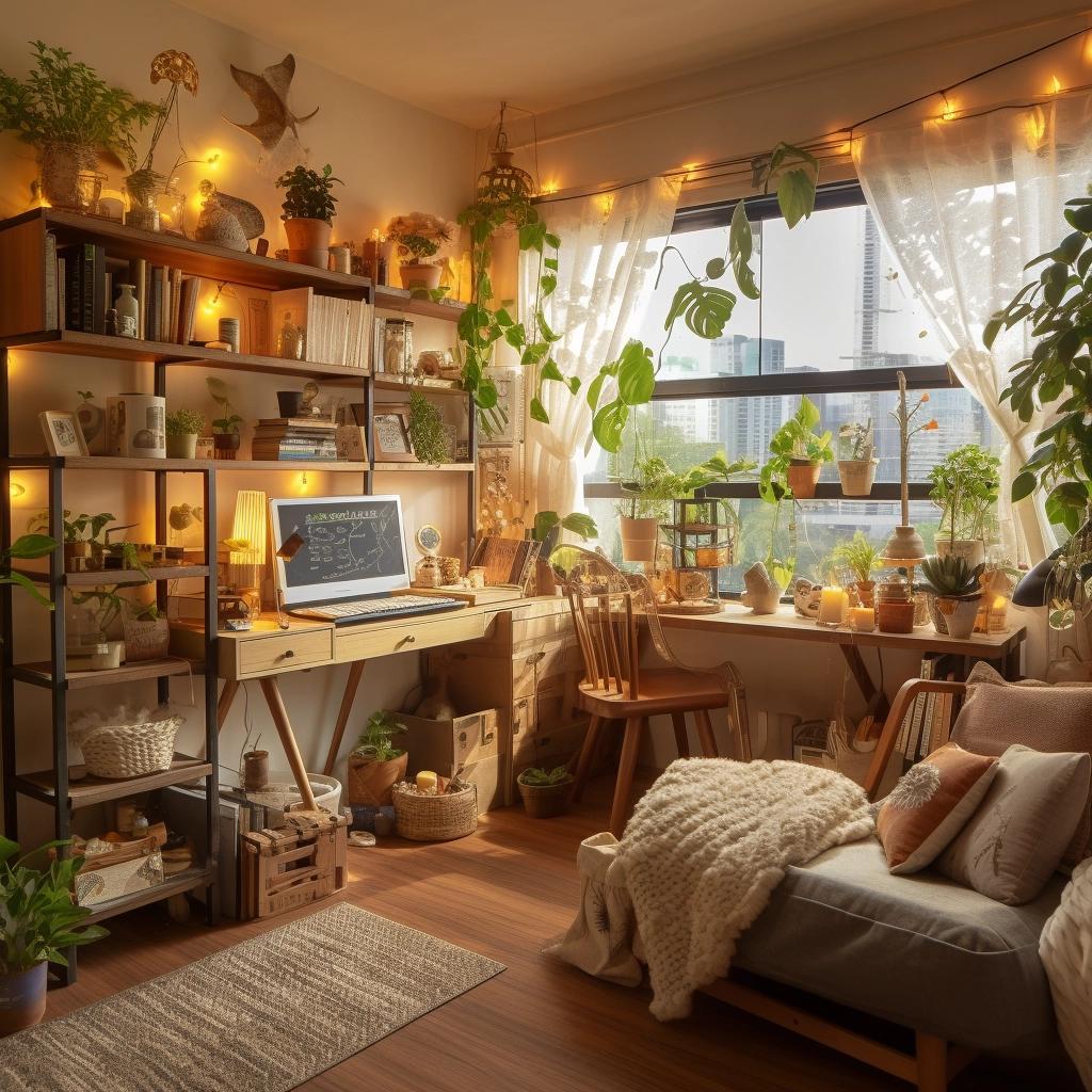 Uncover the Charm of a Cozy Hobby Room Wonderland. 2 Uncover the Charm of a Cozy Hobby Room Wonderland.