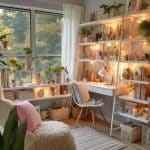cozy hobby room