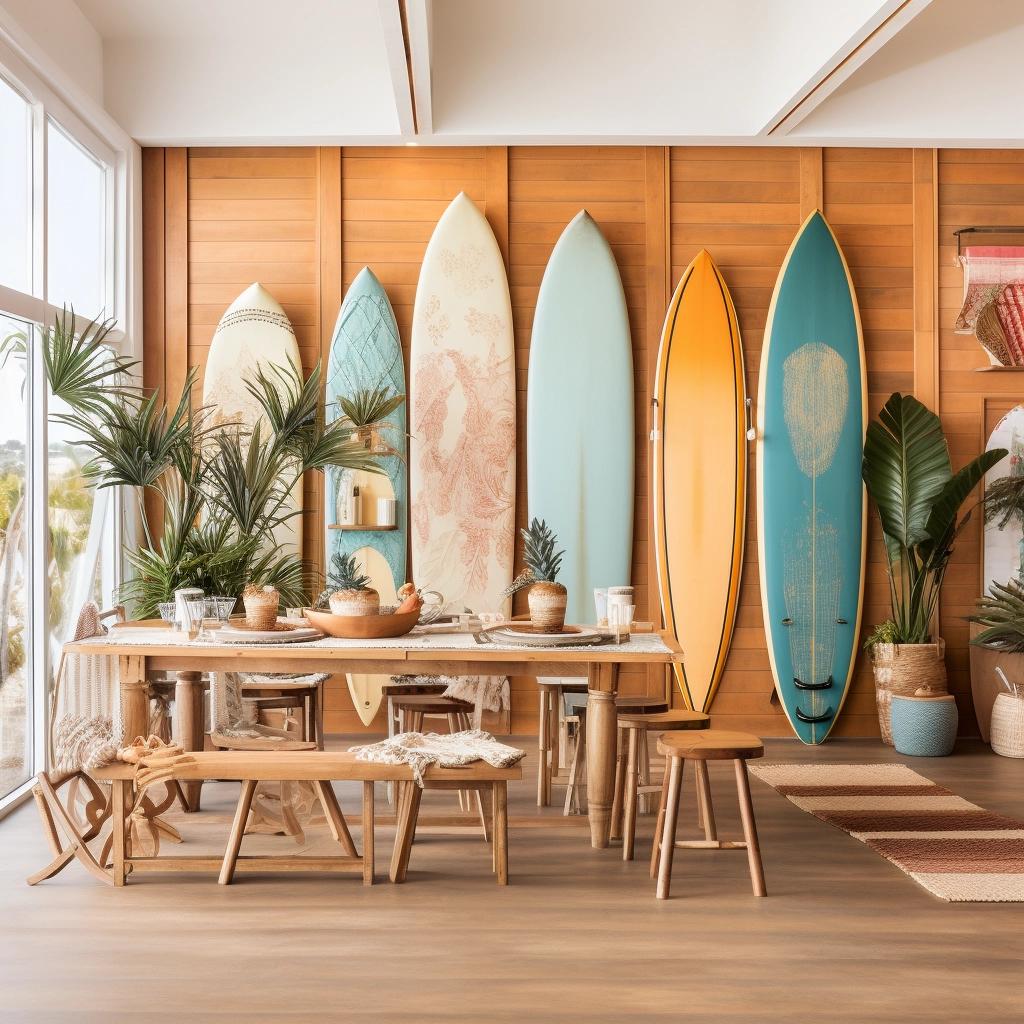 Unleash Your Inner Surfer with Chic Decorative Surfboards. 3 Unleash Your Inner Surfer with Chic Decorative Surfboards.
