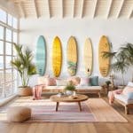 Unleash Your Inner Surfer with Chic Decorative Surfboards. decorative surfboard