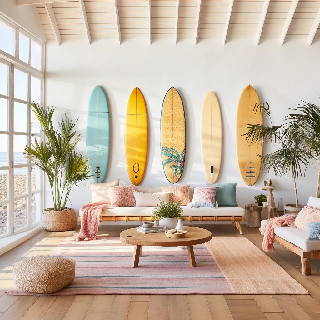 Unleash Your Inner Surfer with Chic Decorative Surfboards. 4 Unleash Your Inner Surfer with Chic Decorative Surfboards.