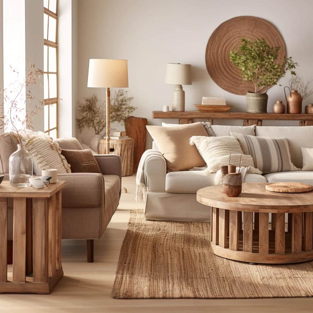 Unlock Cozy Charm: How Rustic Wood End Tables Elevate Your Living Room. 2 Unlock Cozy Charm: How Rustic Wood End Tables Elevate Your Living Room.
