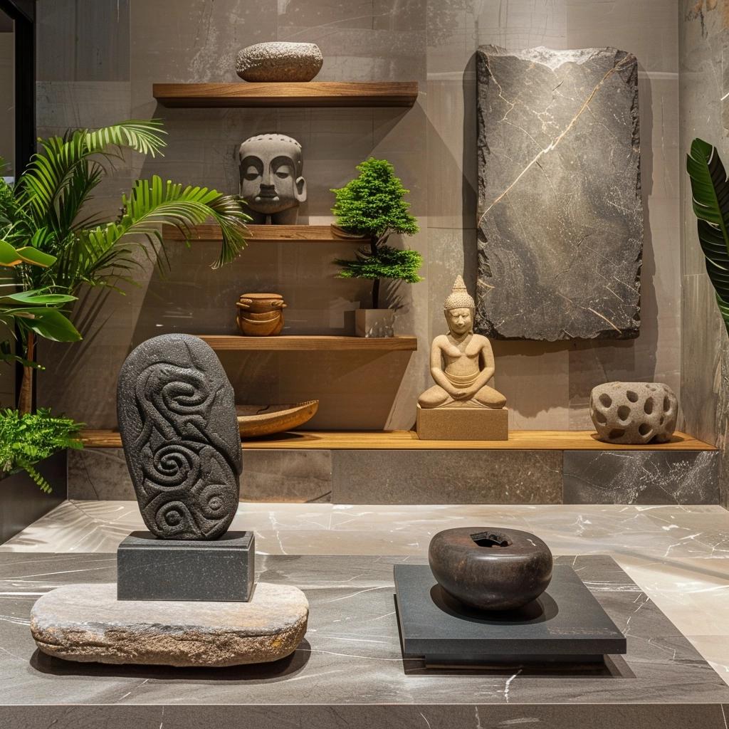 Unlock Nature's Aesthetic: Transform Your Space with Stone Decor. 1 Unlock Nature's Aesthetic: Transform Your Space with Stone Decor.