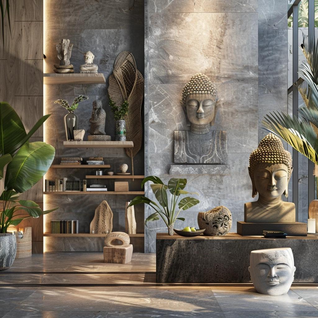 Unlock Nature's Aesthetic: Transform Your Space with Stone Decor. 3 Unlock Nature's Aesthetic: Transform Your Space with Stone Decor.