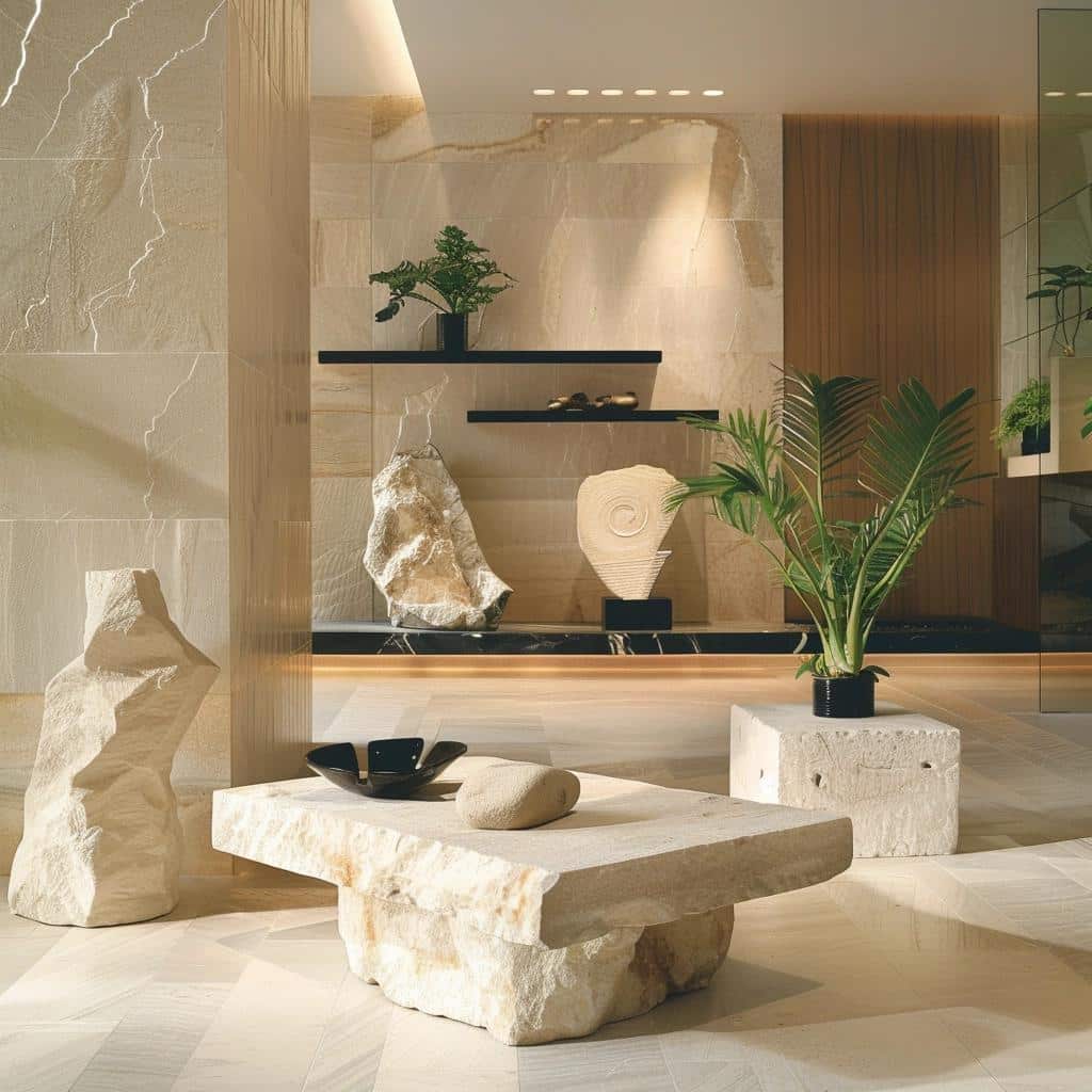 Unlock Nature's Aesthetic: Transform Your Space with Stone Decor. 4 Unlock Nature's Aesthetic: Transform Your Space with Stone Decor.