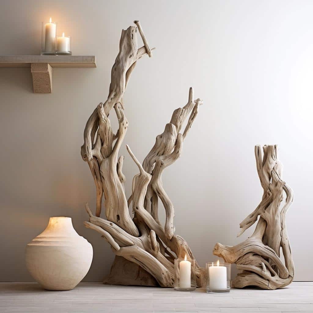Unlock Nature's Artistry: The Mystique of Driftwood Decor. 1 Unlock Nature's Artistry: The Mystique of Driftwood Decor.