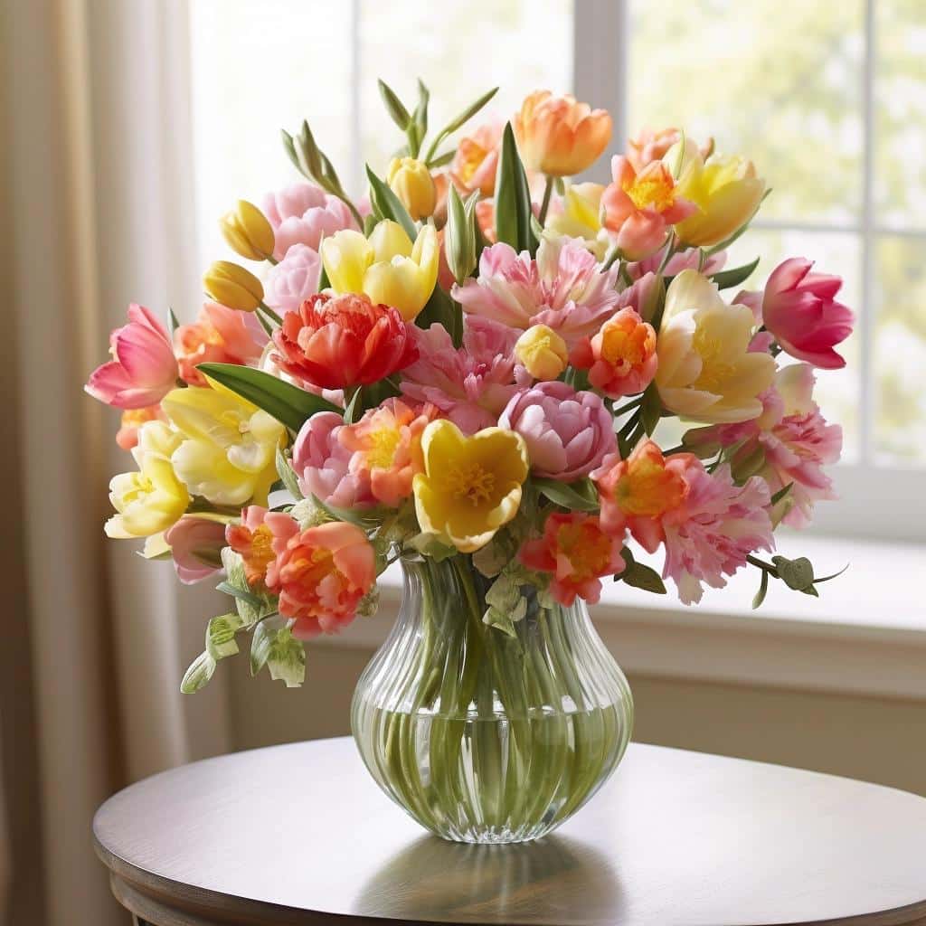 Unlock Spring's Secrets with These Stunning Floral Arrangements. 1 Unlock Spring's Secrets with These Stunning Floral Arrangements.