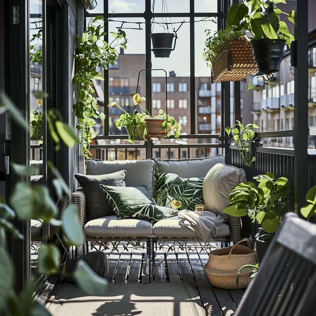 Unlock Your Balcony's Potential: Ingenious Small-Space Designs Revealed. 2 Unlock Your Balcony's Potential: Ingenious Small-Space Designs Revealed.