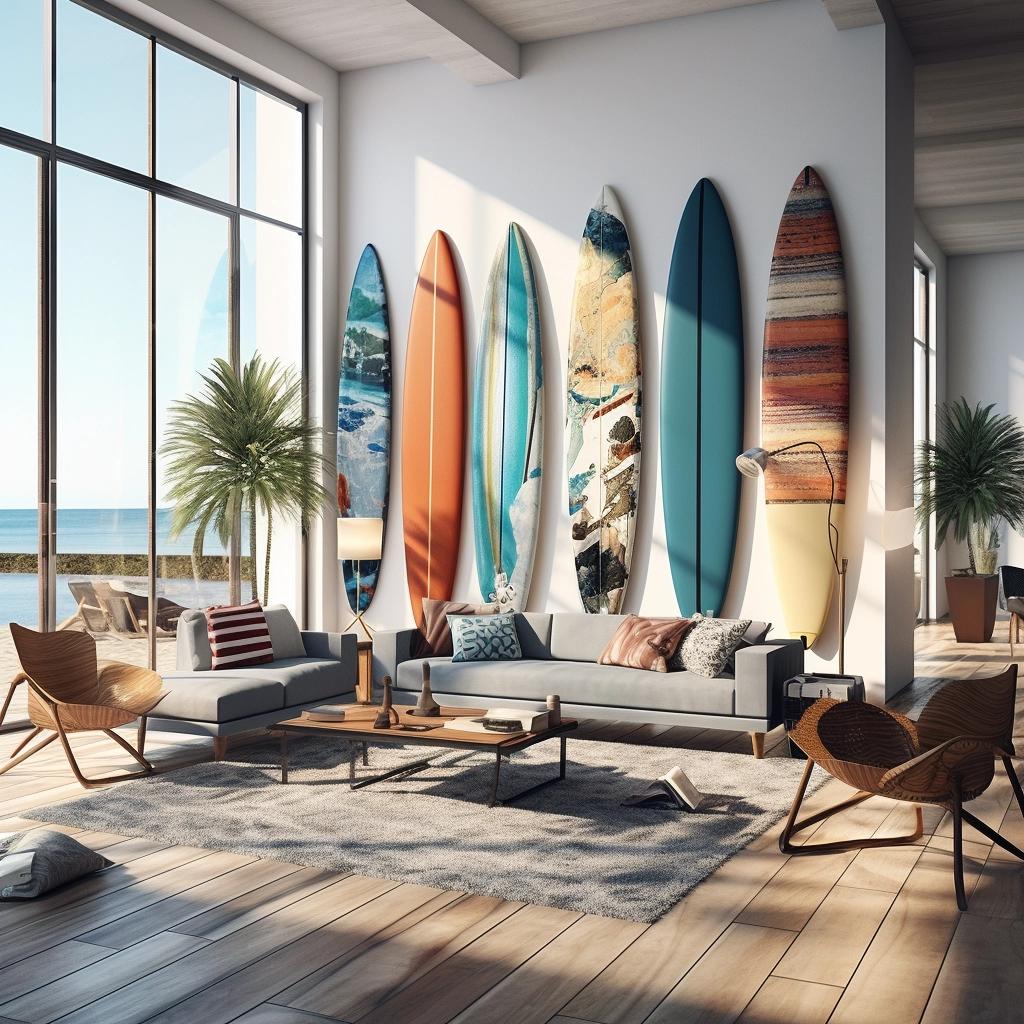 Surf Board Wall Decor