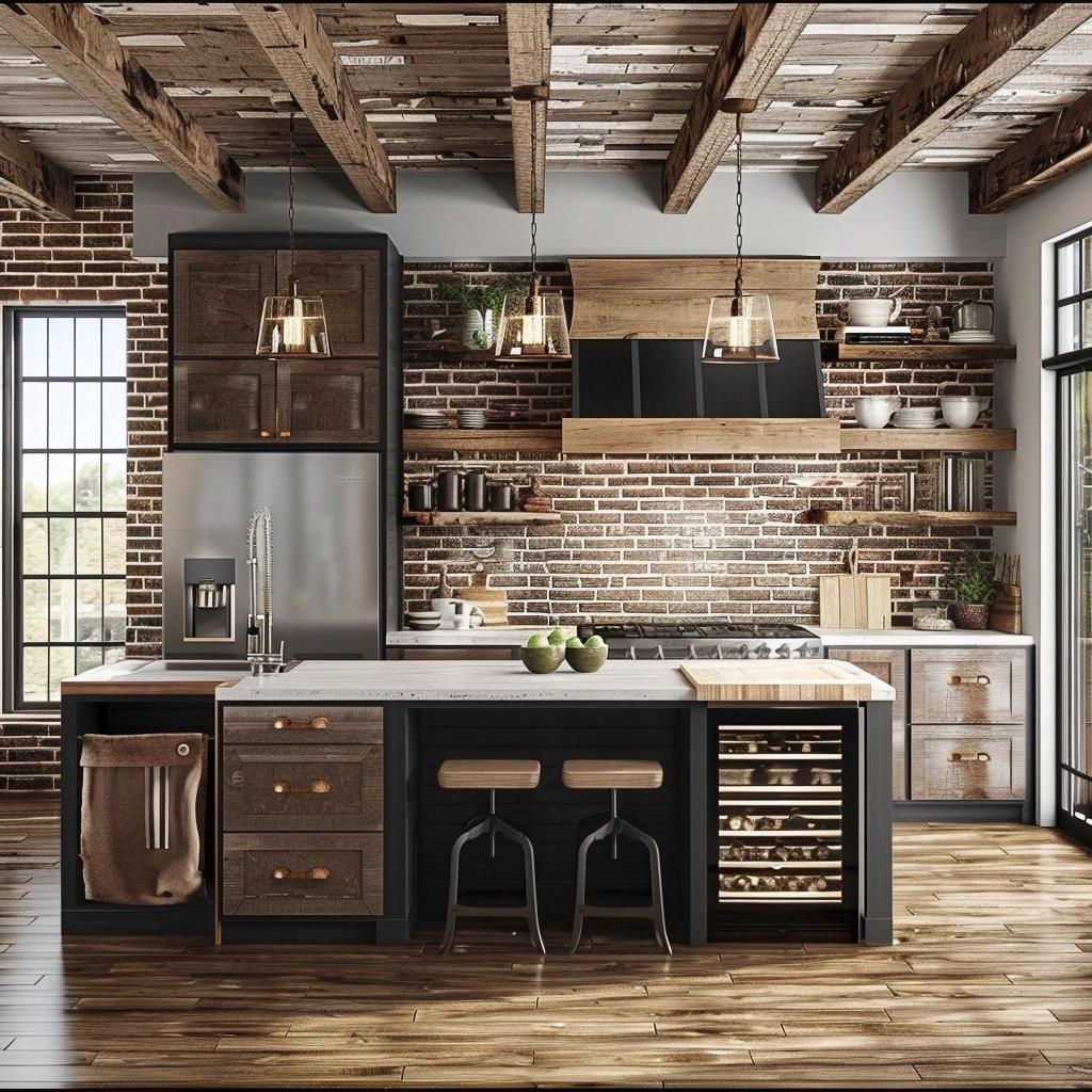 Unveil the Charm of a Moody Farmhouse Kitchen Makeover. 2 Unveil the Charm of a Moody Farmhouse Kitchen Makeover.