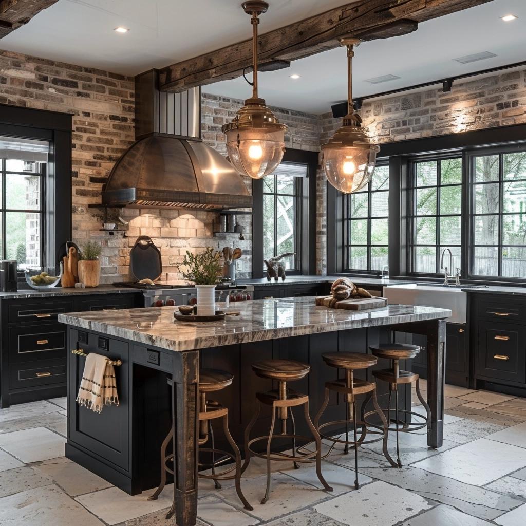 Unveil the Charm of a Moody Farmhouse Kitchen Makeover. 3 Unveil the Charm of a Moody Farmhouse Kitchen Makeover.