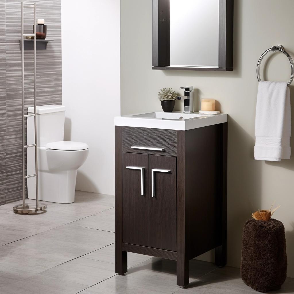 Maximize Small Spaces: The Surprising Versatility of 24-Inch Bathroom Vanities. 2 Maximize Small Spaces: The Surprising Versatility of 24-Inch Bathroom Vanities.