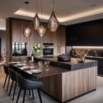 3 light kitchen island pendant