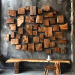 Captivating Natural Wood Wall Decor That Will Transform Your Interiors.