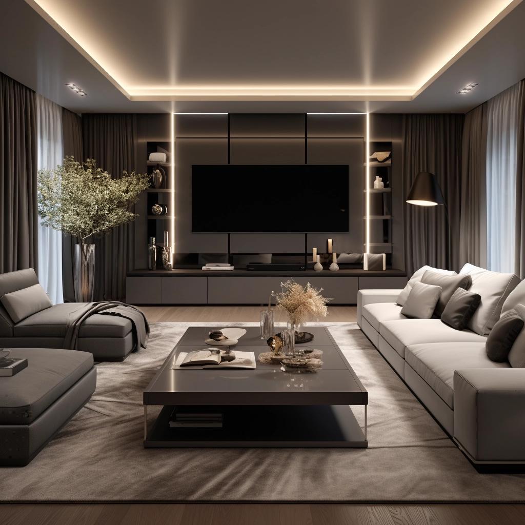   HOW TO DESIGN A LUXURY LIVING ROOM | Behind The Design | LGCineBeam