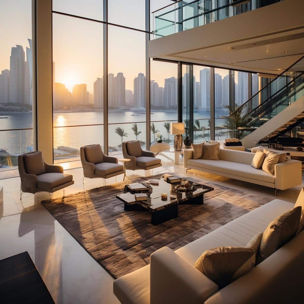 Top 5 Luxuries of Dubai Marina's $3.2M Penthouse You Can't Miss. 2 Inside a STUNNING $3,265,000 Dubai Marina PENTHOUSE