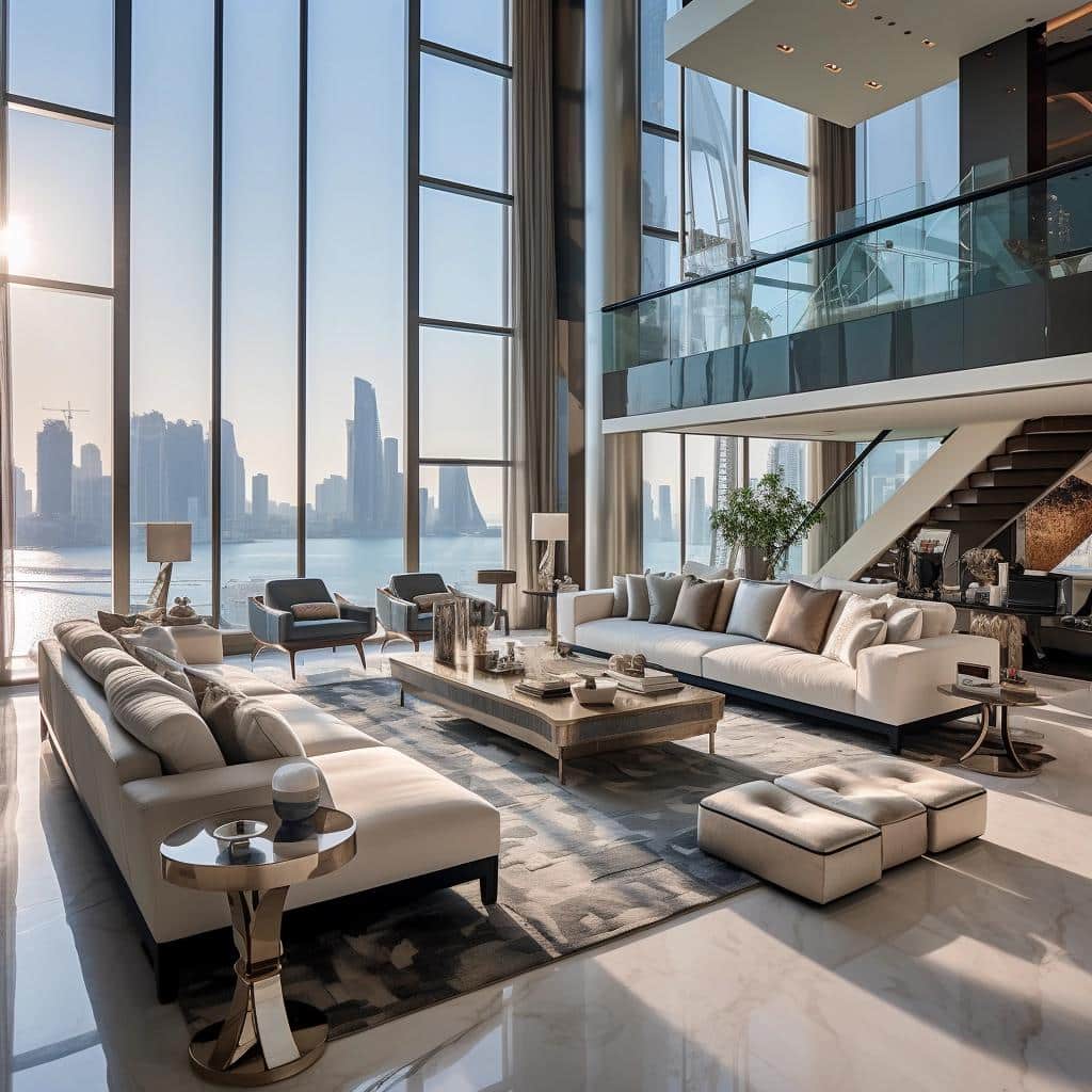 Top 5 Luxuries of Dubai Marina's $3.2M Penthouse You Can't Miss. 1 Inside a STUNNING $3,265,000 Dubai Marina PENTHOUSE