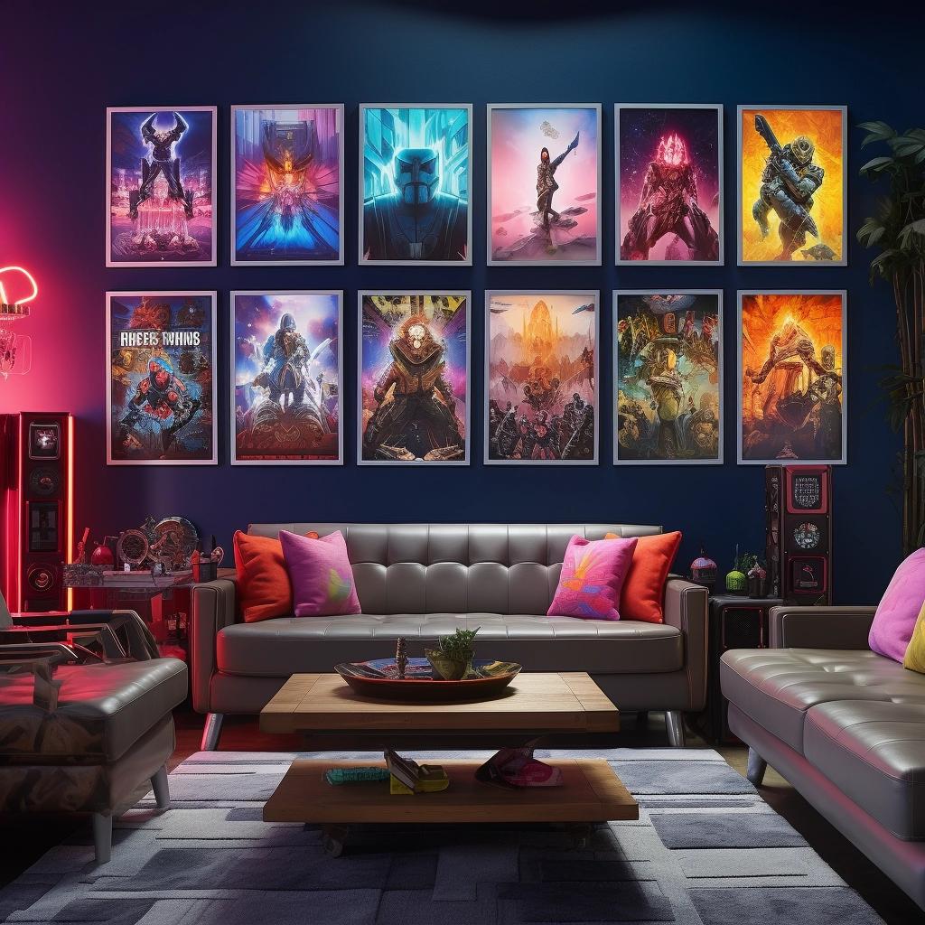 Level Up Your Space: Uncover the Ultimate Game Room Wall Decor Secrets. 4 Level Up Your Space: Uncover the Ultimate Game Room Wall Decor Secrets.