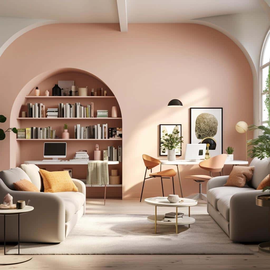 Top 5 Transformations in Pastel-Scandi Home Makeover Revealed. 3 Pastel-Scandi Style Living Room + Home Office + Dining Room Makeover