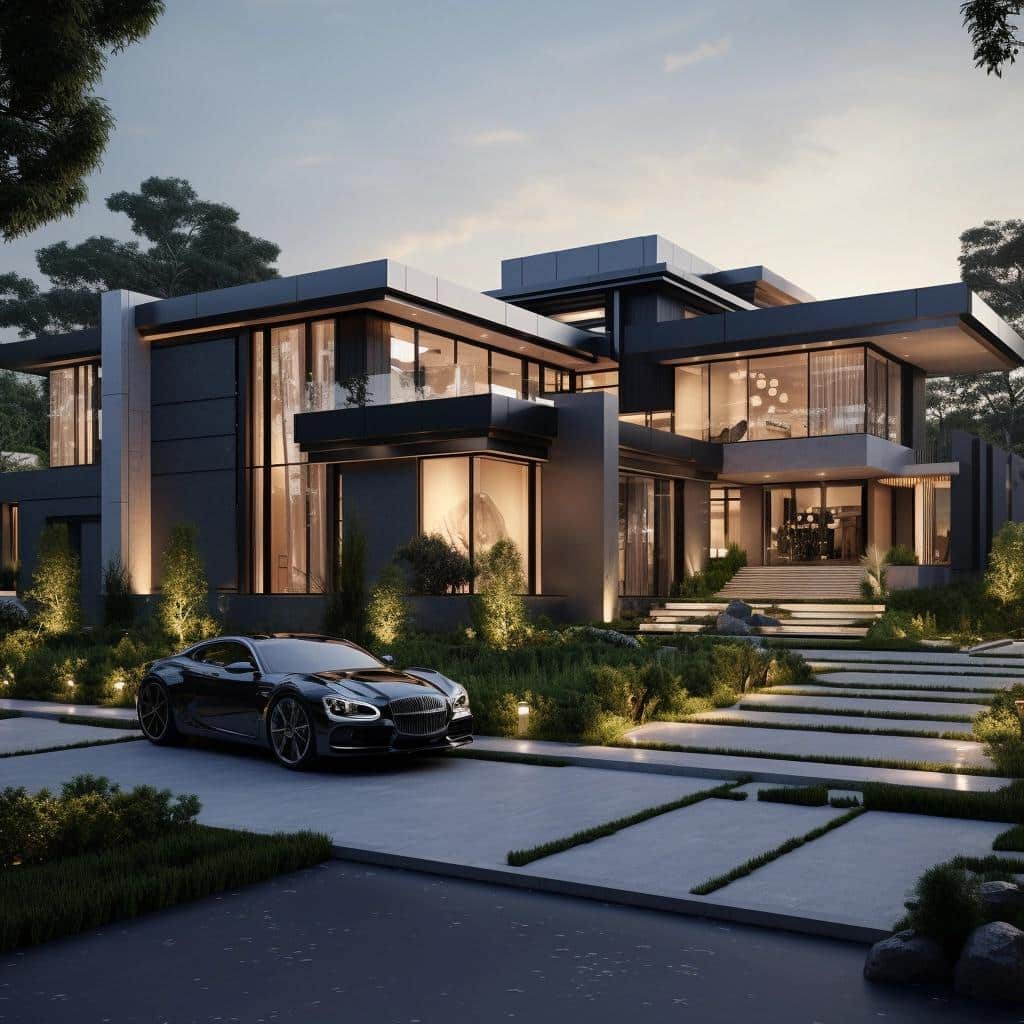 Top 5 Luxury Features of a Modern £4.65M London Mansion. 3 Inside a £4,650,000 Modern Mansion just outside London