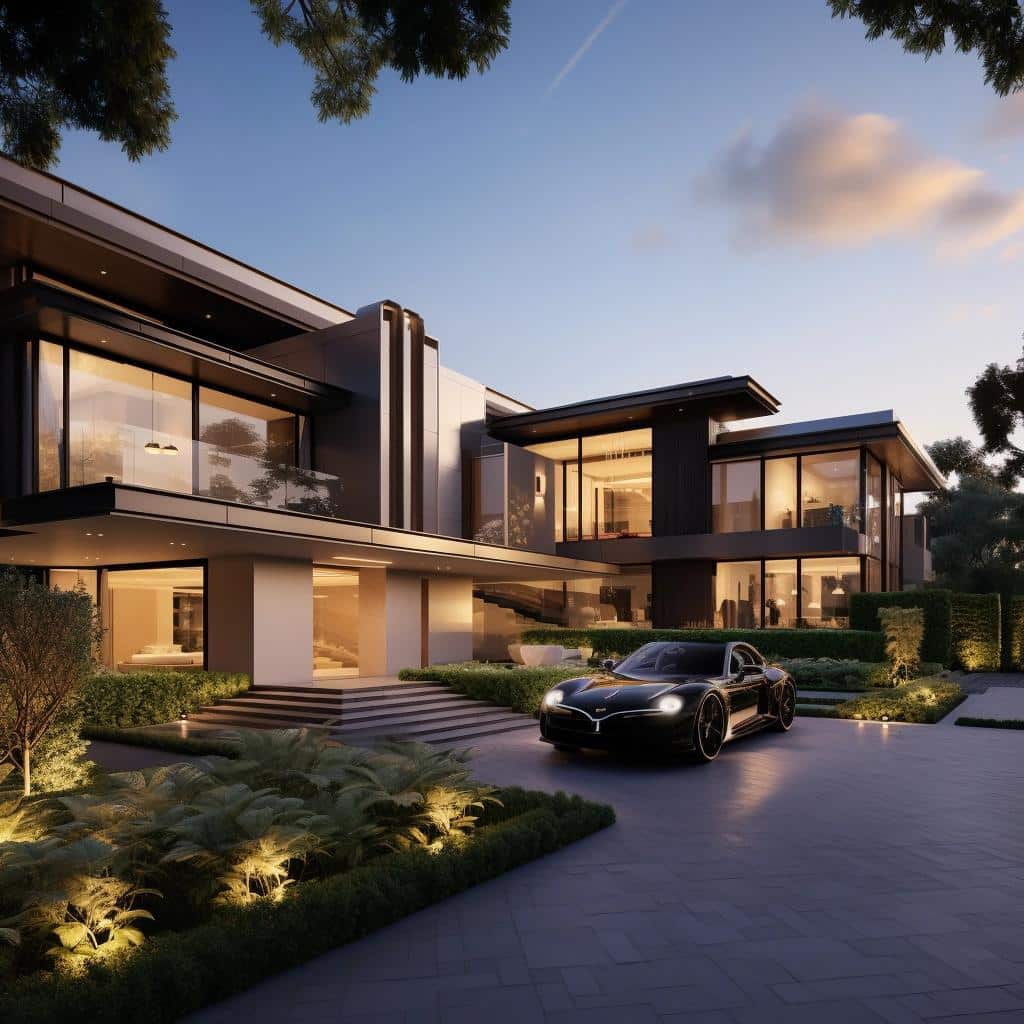 Top 5 Luxury Features of a Modern £4.65M London Mansion. 1 Inside a £4,650,000 Modern Mansion just outside London