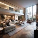 Touring a £12,500,000 Modern Duplex Apartment with Stunning Interior Design | Mayfair, London