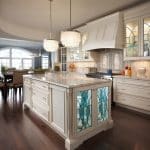 decorative glass inserts for kitchen cabinets
