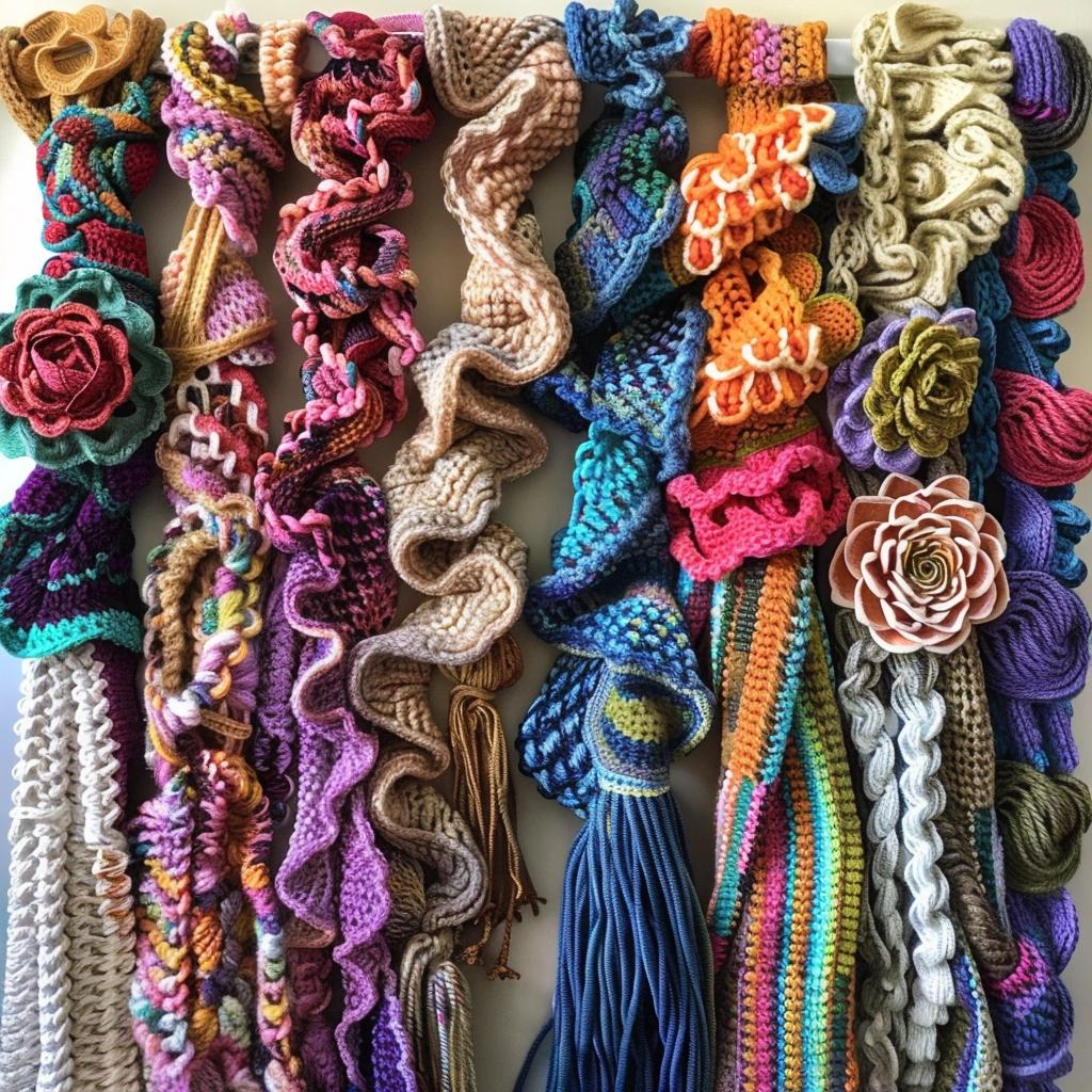 Unbelievable Crochet Scarf Patterns That Will Blow Your Mind. 1 Unbelievable Crochet Scarf Patterns That Will Blow Your Mind.