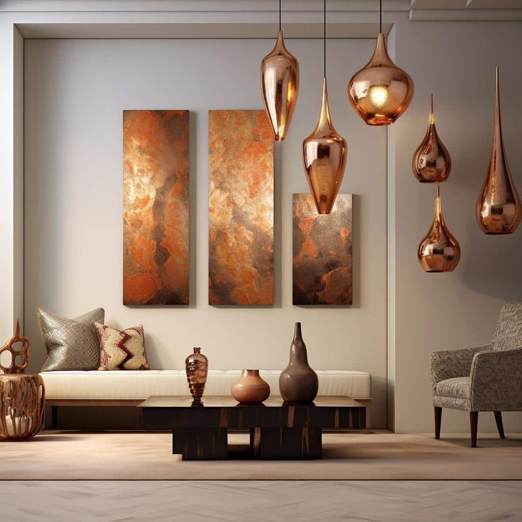 Unleashing Copper Charm: How to Elevate Your Space with Metal Decor. 3 Unleashing Copper Charm: How to Elevate Your Space with Metal Decor.