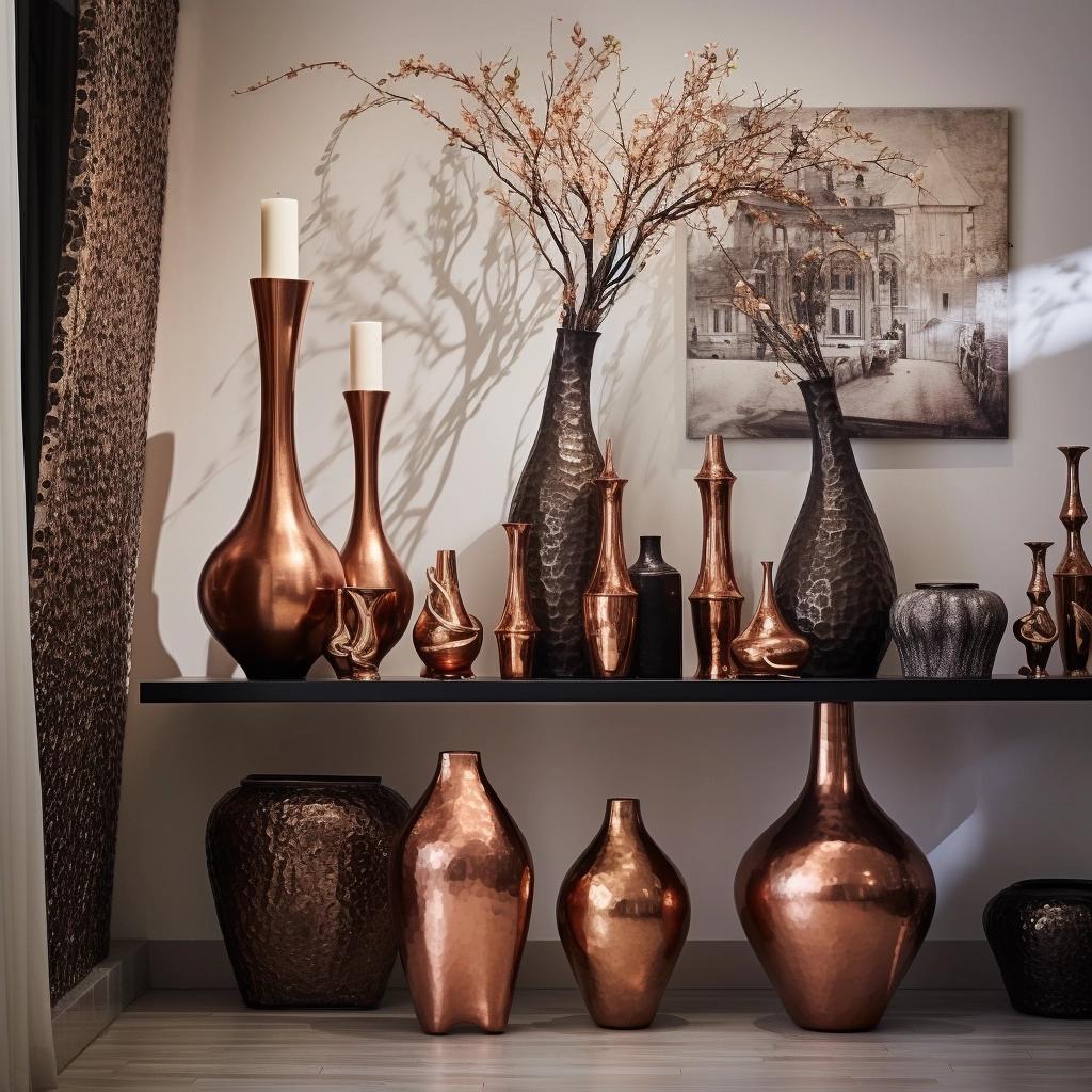 Unleashing Copper Charm: How to Elevate Your Space with Metal Decor. 4 Unleashing Copper Charm: How to Elevate Your Space with Metal Decor.