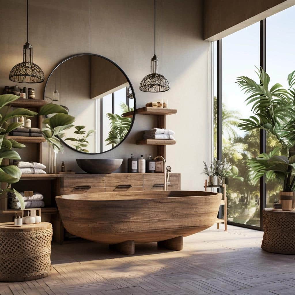 Unlock the Charm: Why a Wood Bathroom Vanity Transforms Your Space. 4 Unlock the Charm: Why a Wood Bathroom Vanity Transforms Your Space.