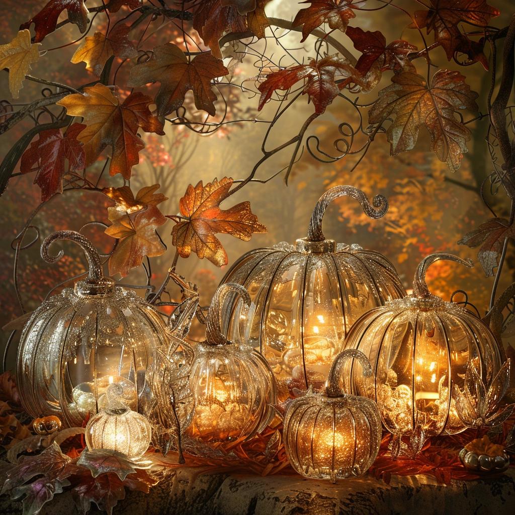 Unlock the Enchanting Secrets of Glass Pumpkin Décor: Elevate Your Autumnal Splendor. 1 Unlock the Enchanting Secrets of Glass Pumpkin Décor: Elevate Your Autumnal Splendor.