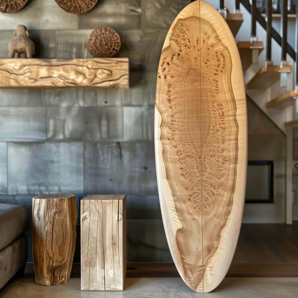 Unlock the Secrets of Mesmerizing Wood Surfboard Decor: Elevate Your Home's Style. 2 Unlock the Secrets of Mesmerizing Wood Surfboard Decor: Elevate Your Home's Style.