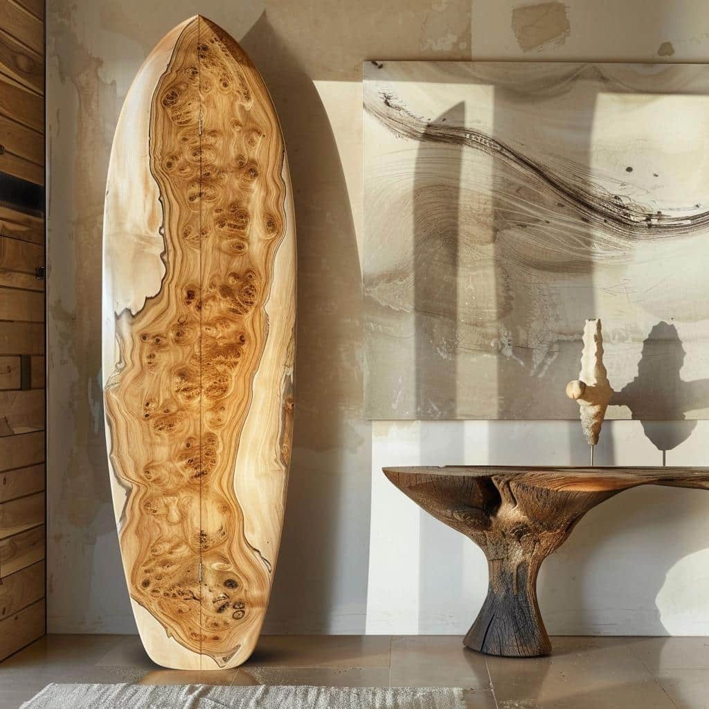 Unlock the Secrets of Mesmerizing Wood Surfboard Decor: Elevate Your Home's Style. 3 Unlock the Secrets of Mesmerizing Wood Surfboard Decor: Elevate Your Home's Style.