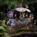 metal garden decoration